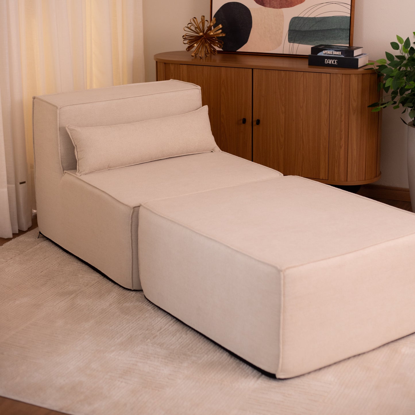 Sofá Paladium 2 Módulos Modular