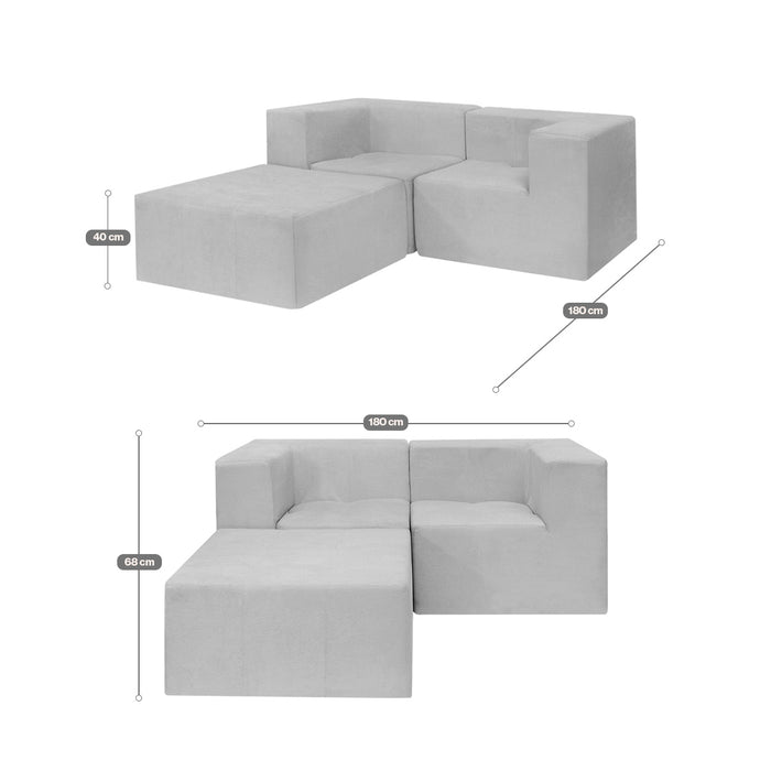 Sofá Modular Selano 3 Módulos