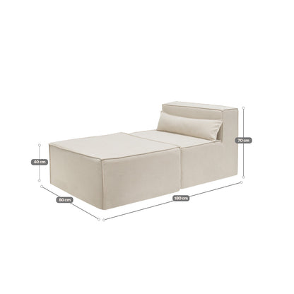 Sofá Paladium 2 Módulos