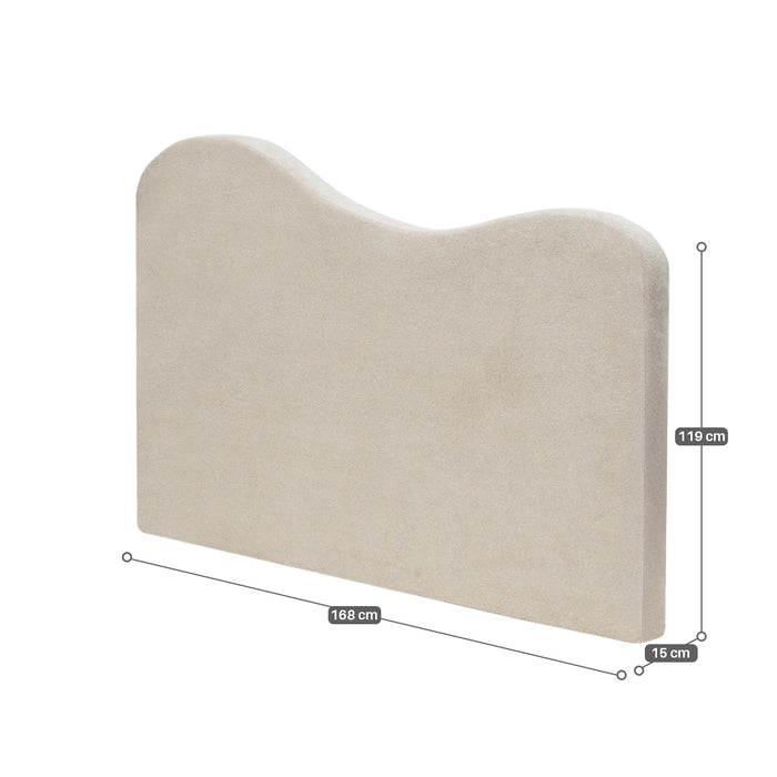 Cabeceira Orgânica Curve Modifika para Cama Casal