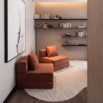 Módulo Meio Cobbi para Sofá-Cama Modular