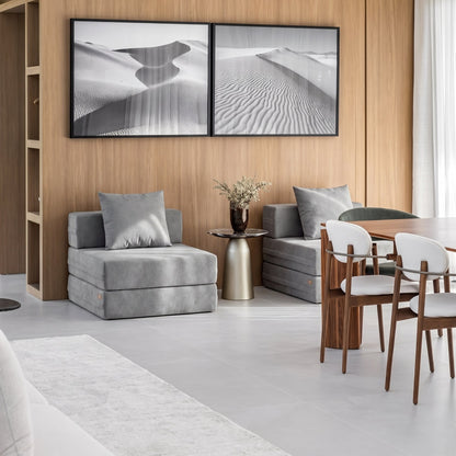 Módulo Meio Cobbi para Sofá-Cama Modular