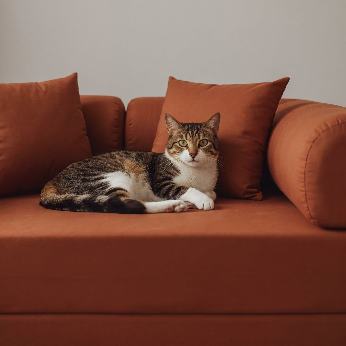 Sofá Cama Mobbi Dobrável veludo Modifika 160x180 cm