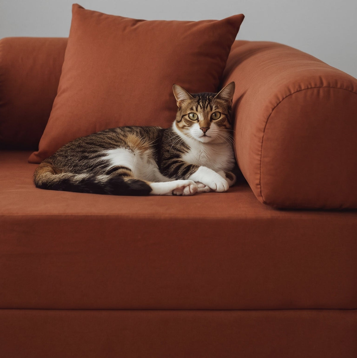 Sofá Cama Mobbi Dobrável veludo Modifika 160x180 cm