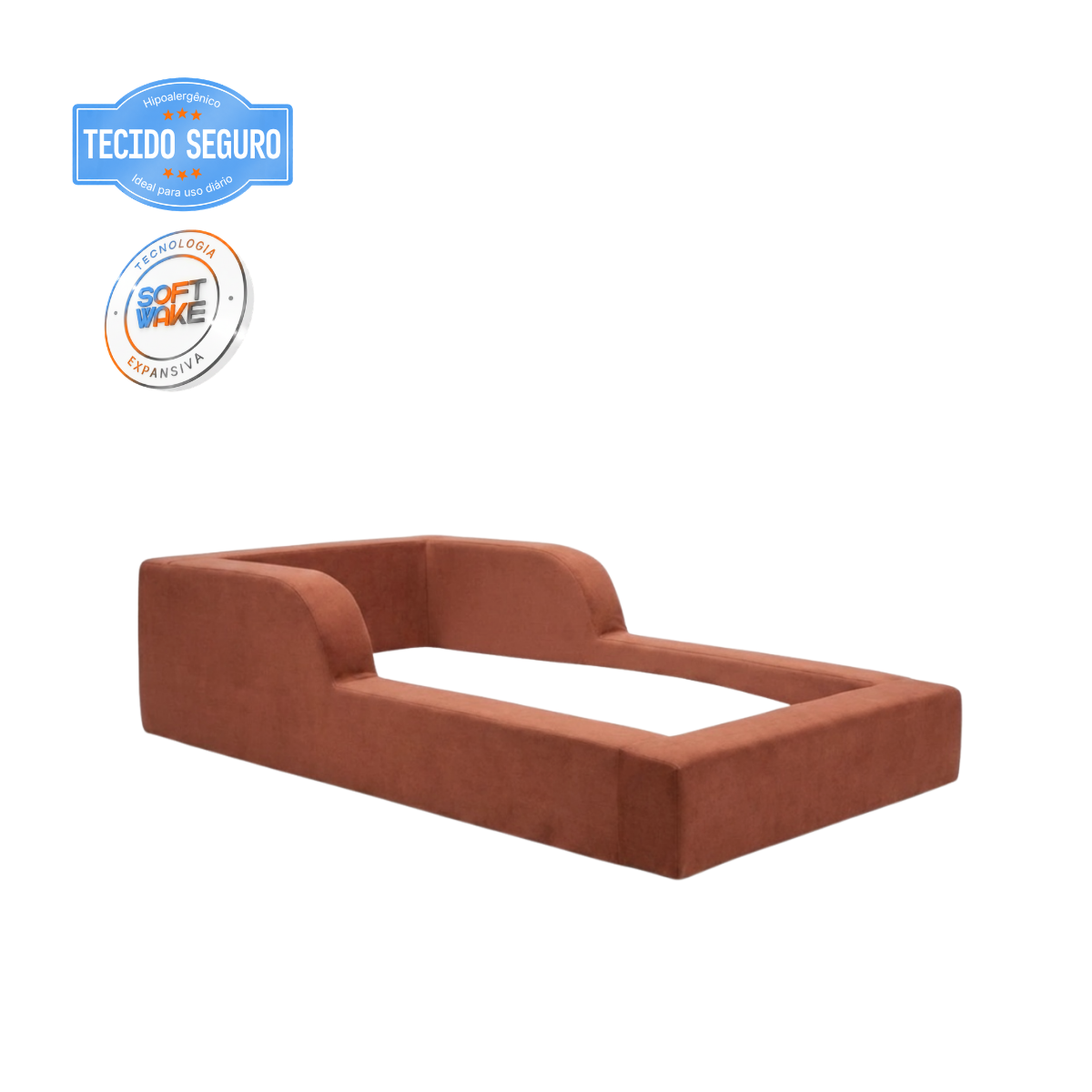 Mini Cama Montessoriana Reta (com colchão) — imagem adicional 17