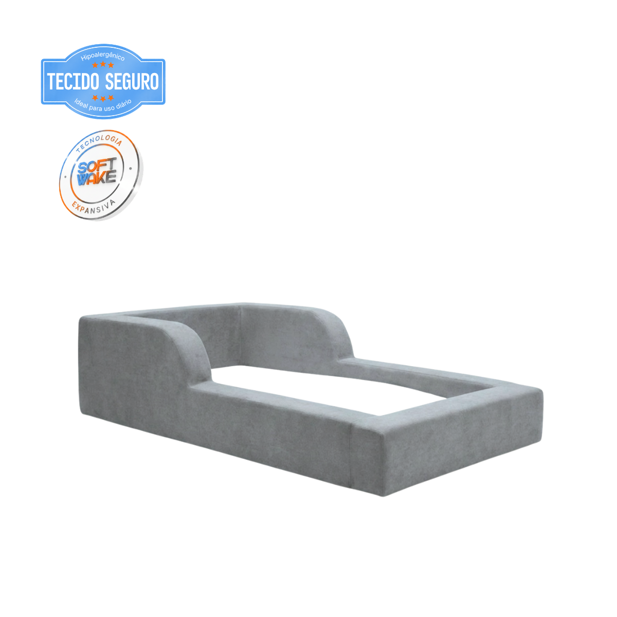 Mini Cama Montessoriana Reta (com colchão) — imagem adicional 10