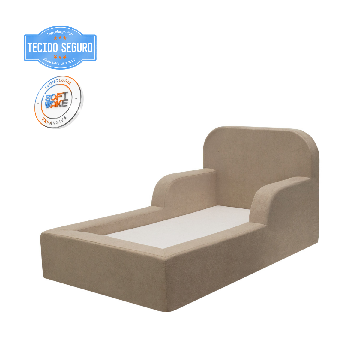 Mini Cama Montessoriana Lumi Com Colchão 178cm — imagem adicional 22