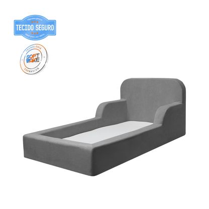 Cama Montessoriana Lumi Modifika Solteiro com Colchão Incluso 218cm — imagem adicional 45