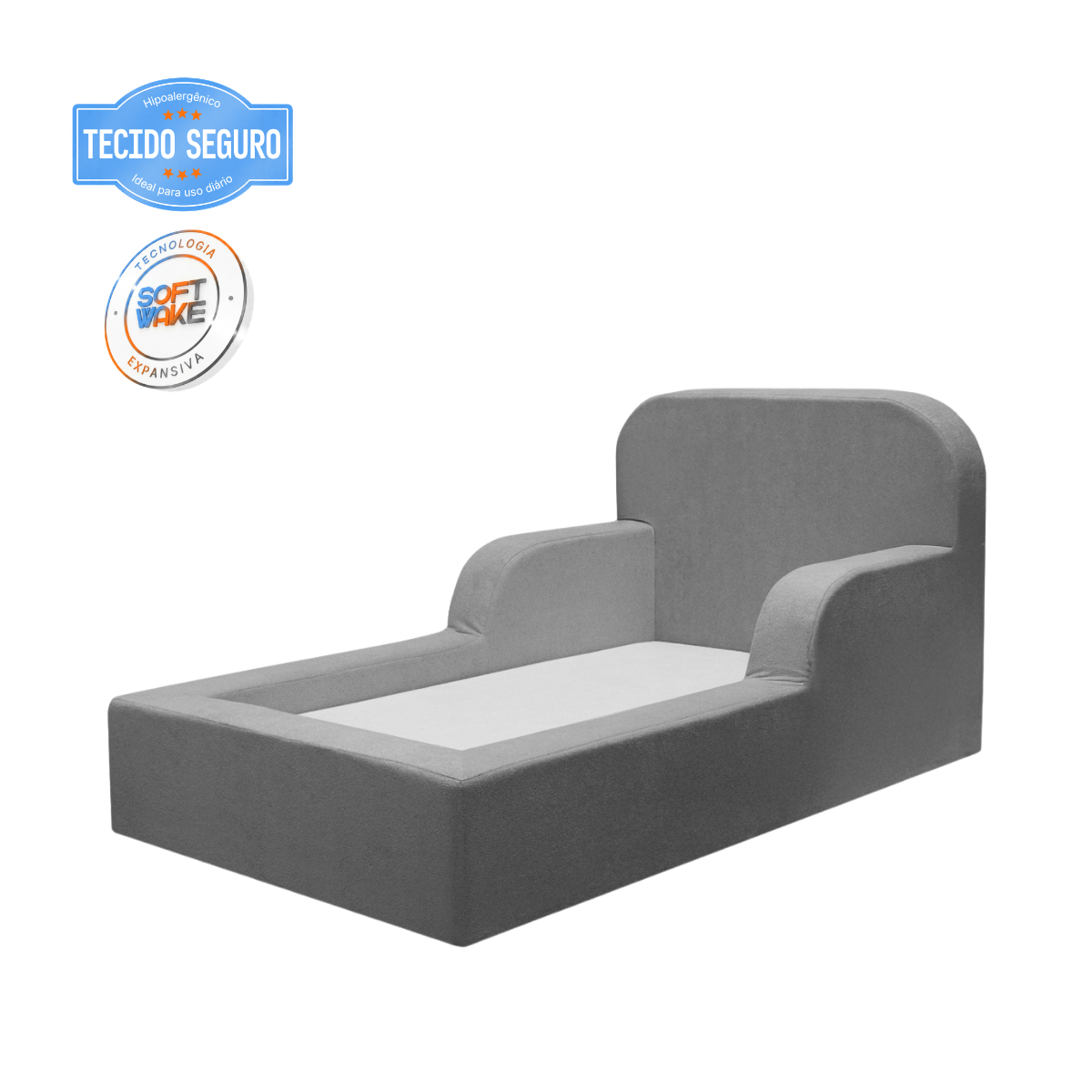 Mini Cama Montessoriana Lumi Com Colchão 178cm — imagem adicional 43