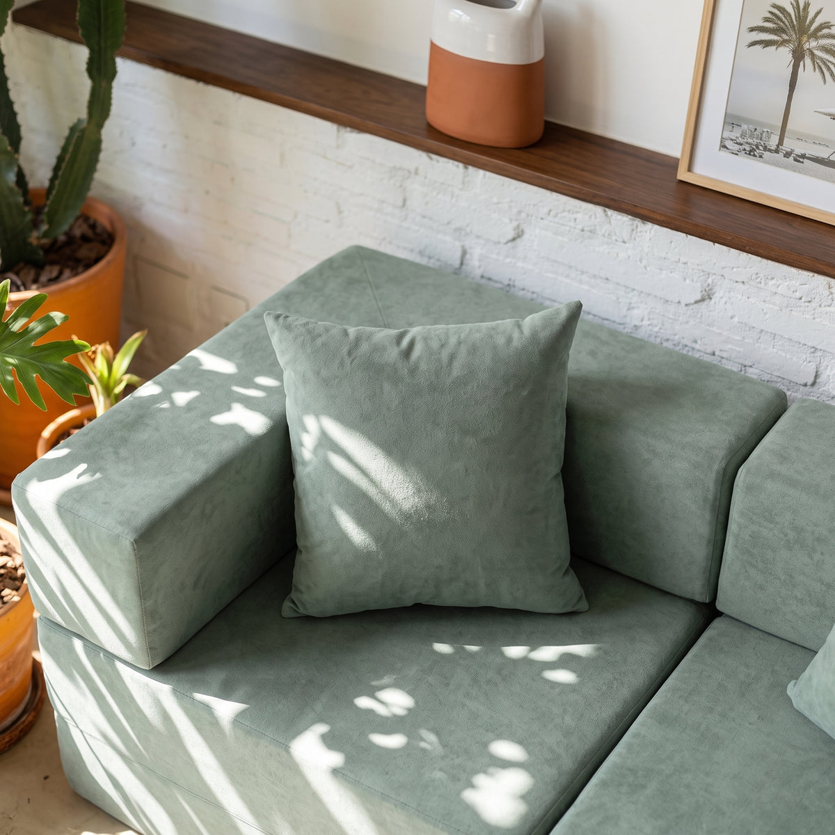 Almofada Decorativa Cobbi 40x40 cm - Cinza | Modifika