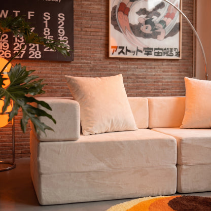 Sofá-Cama Cobbi 2 Lugares Casal com Capa Removível