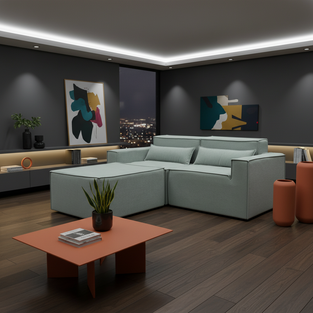 Sofá Paladium 3 Módulos