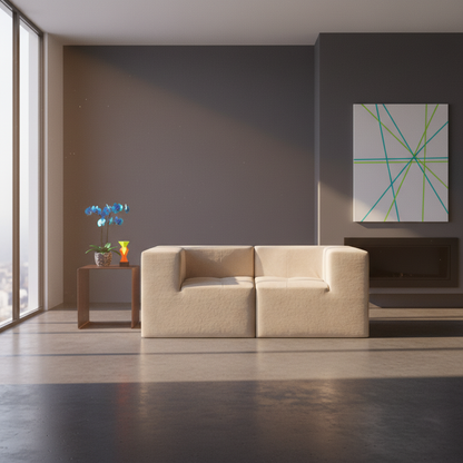 Kit - Sofá Selano | 2 Módulos Braço Esquerdo e Direito