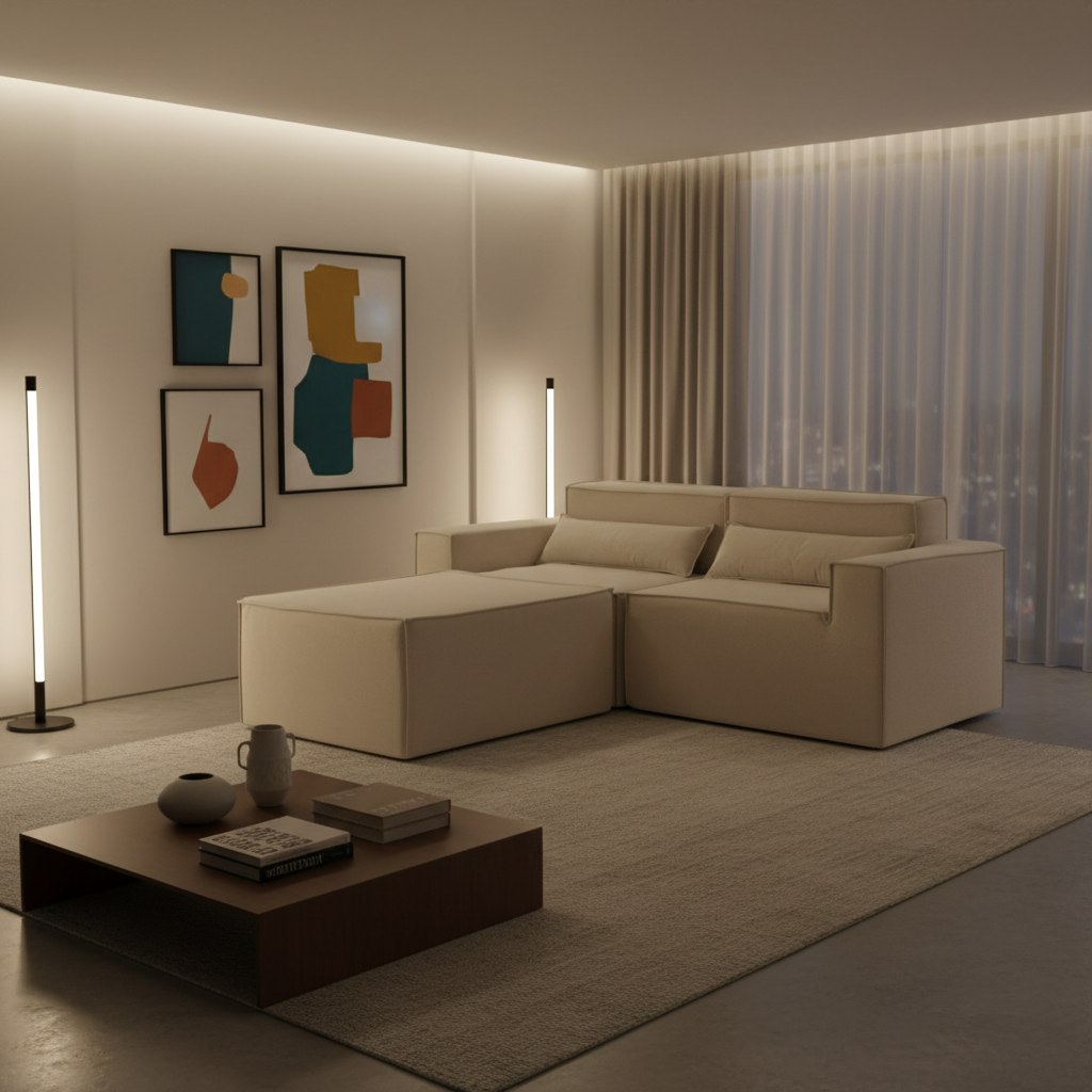 Sofá Paladium 3 Módulos