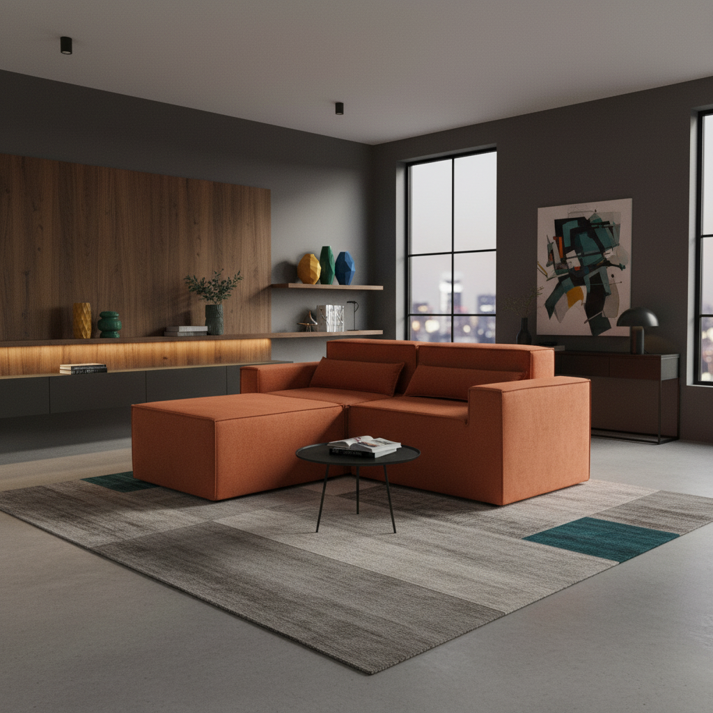 Sofá Paladium 3 Módulos