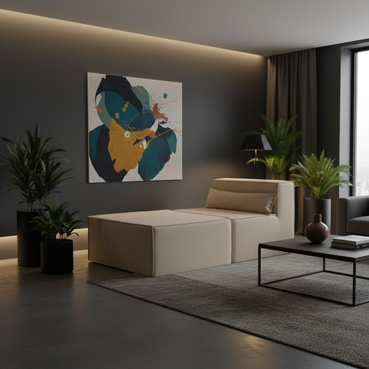 Sofá Paladium 2 Módulos Modular