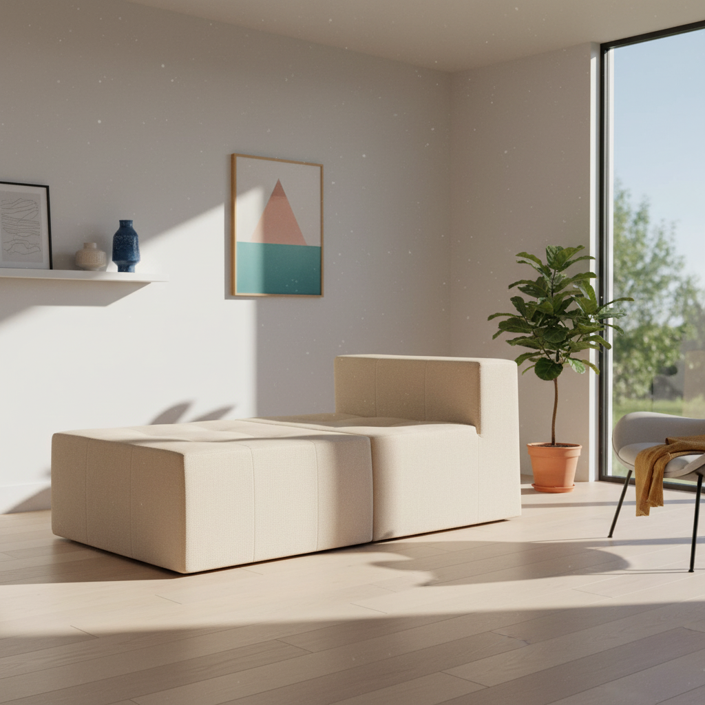 Sofá Modular Selano 2 Módulos com Capa Removível Modifika — imagem adicional 29
