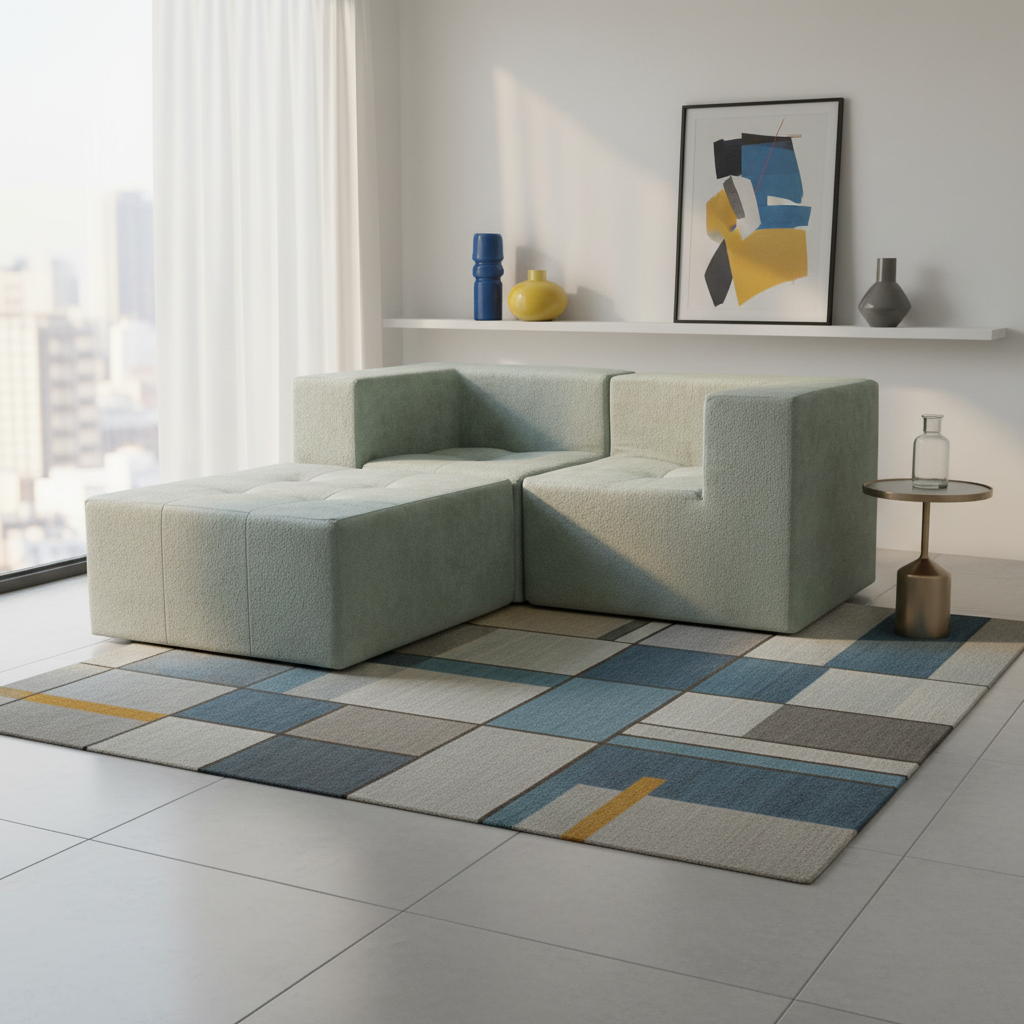 Sofá Modular Selano 3 Módulos com Capa Removível Modifika — imagem adicional 15