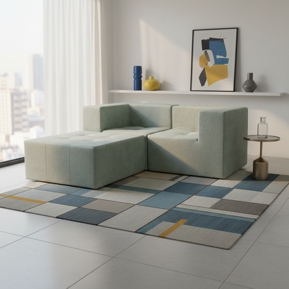 Sofá Modular Selano 3 Módulos com Capa Removível Modifika — imagem adicional 15