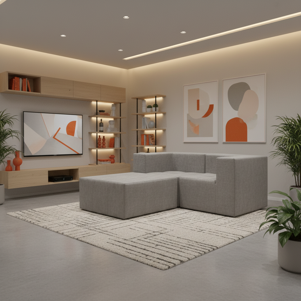 Sofá Modular Selano 3 Módulos