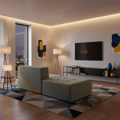 Sofá Modular Selano 2 Módulos com Capa Removível Modifika — imagem adicional 26