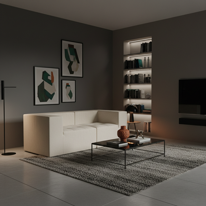 Kit - Sofá Selano | 2 Módulos Braço Esquerdo e Direito