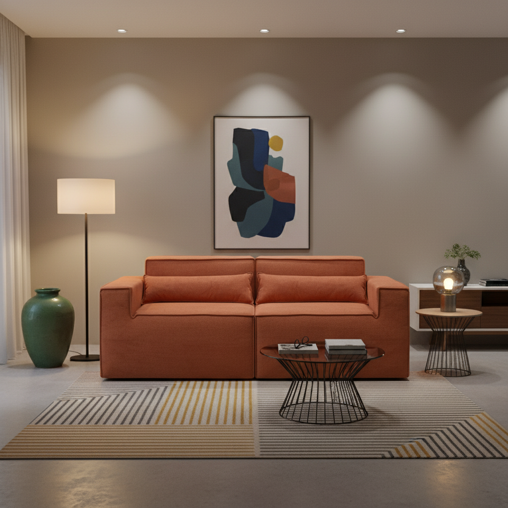 Sofá Paladium Braço Esquerdo e Direito