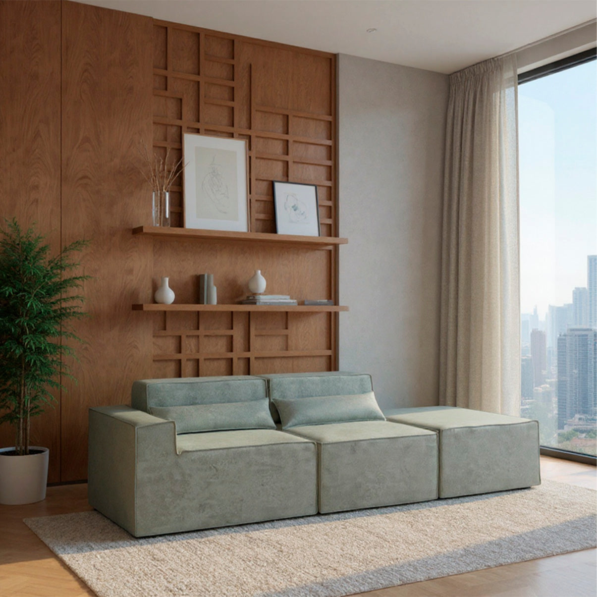 Sofá Paladium 3 Módulos Modular