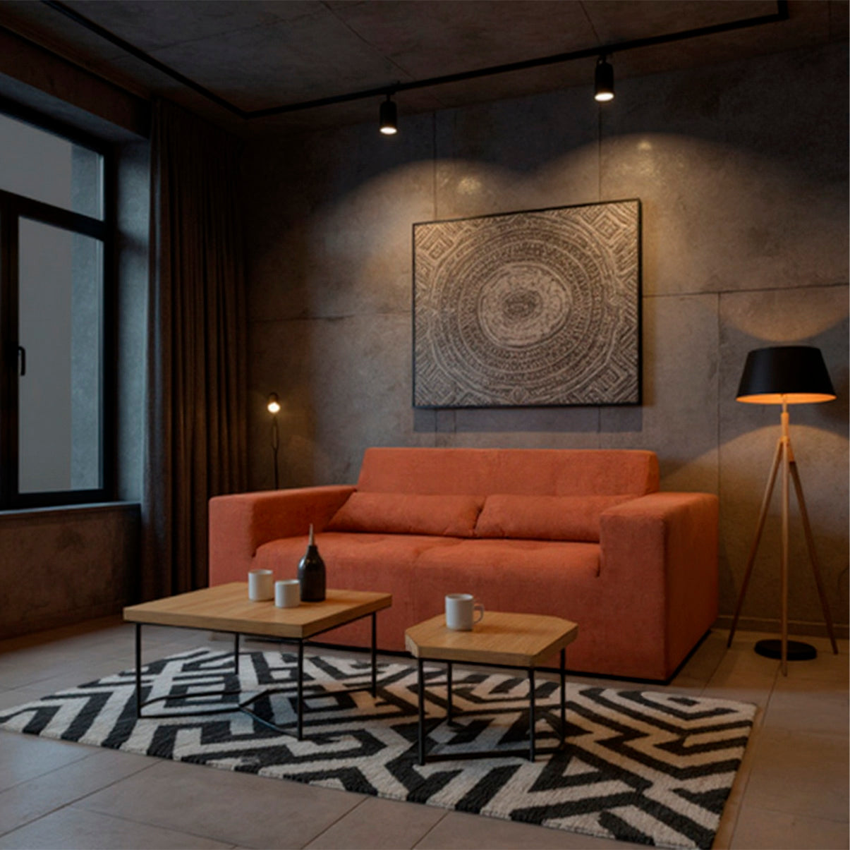 Sofá Oxy Compacto 2 Lugares