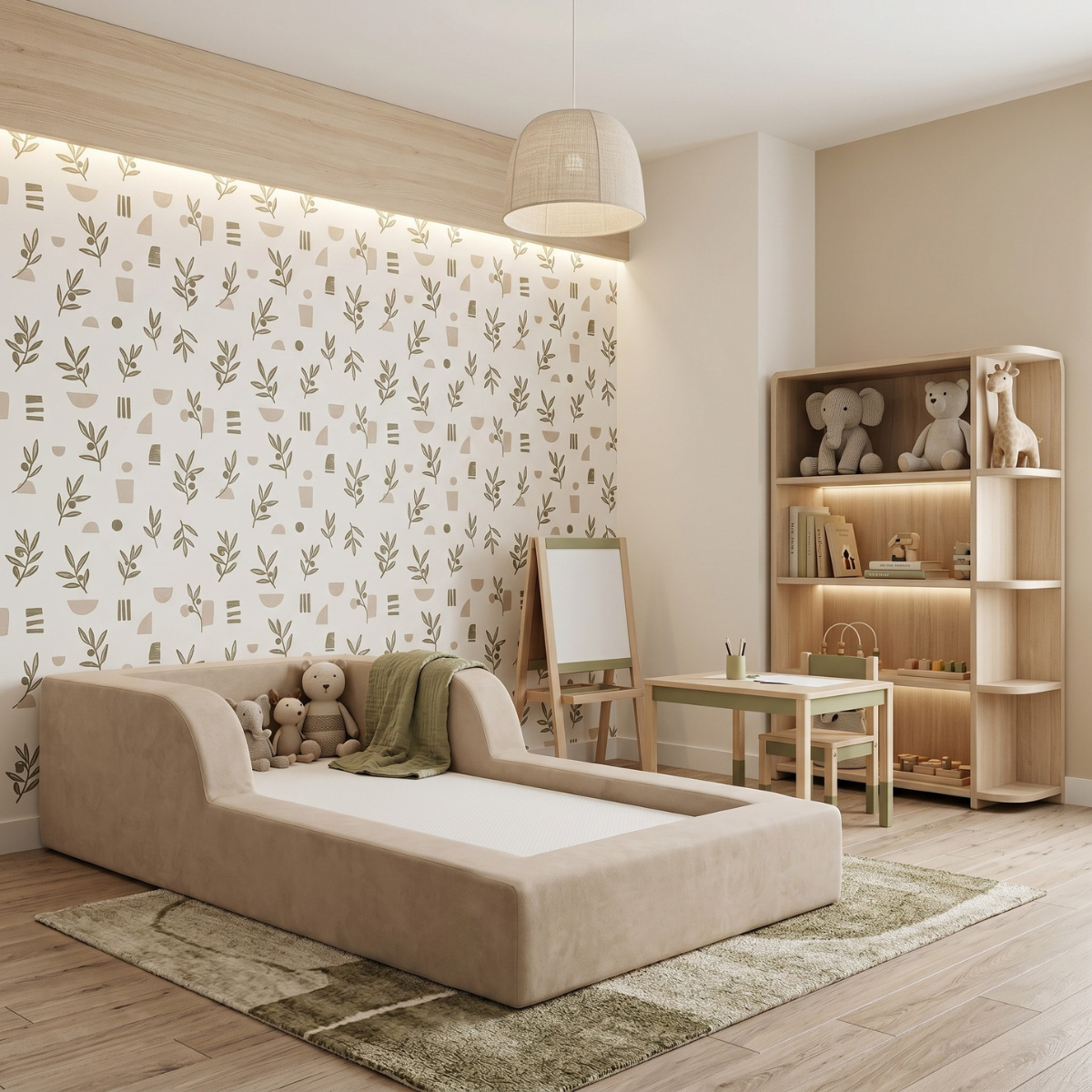 Cama Montessori Infantil Amori Mini 100% Espuma Modifika — imagem adicional 31