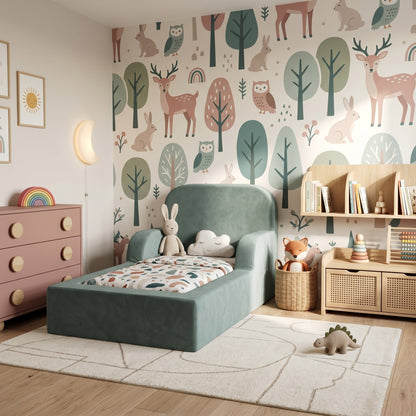 Cama Montessori Infantil Lumi Mini 178 cm 100% Espuma Modifika