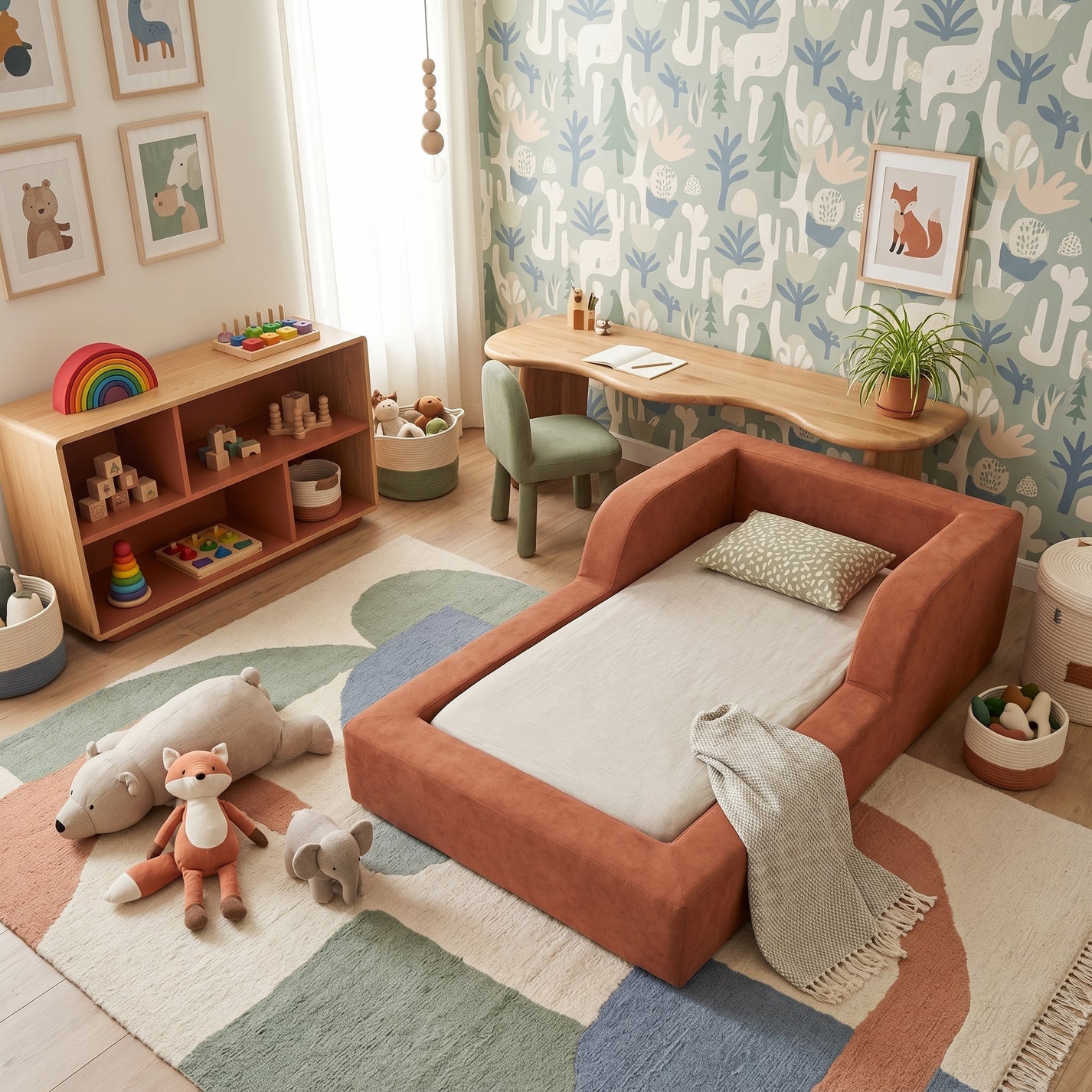 Mini Cama Montessoriana Reta (com colchão) — imagem adicional 20