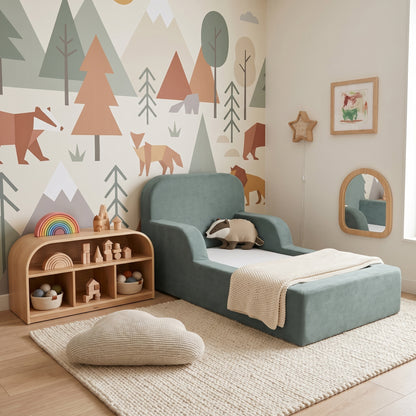 Cama Montessori Infantil Lumi Mini 178 cm 100% Espuma Modifika