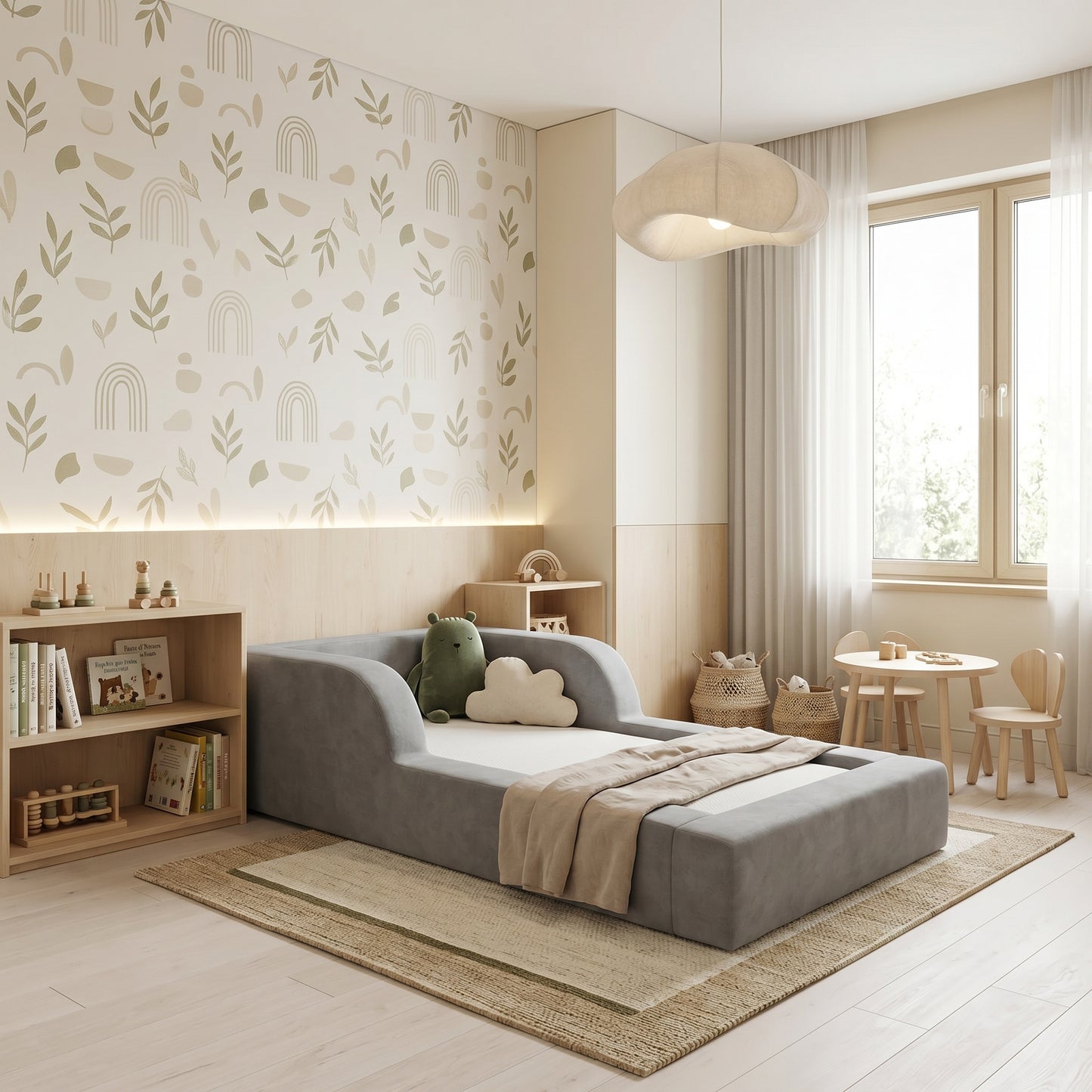 Cama Montessori Infantil Amori Mini 100% Espuma Modifika — imagem adicional 58