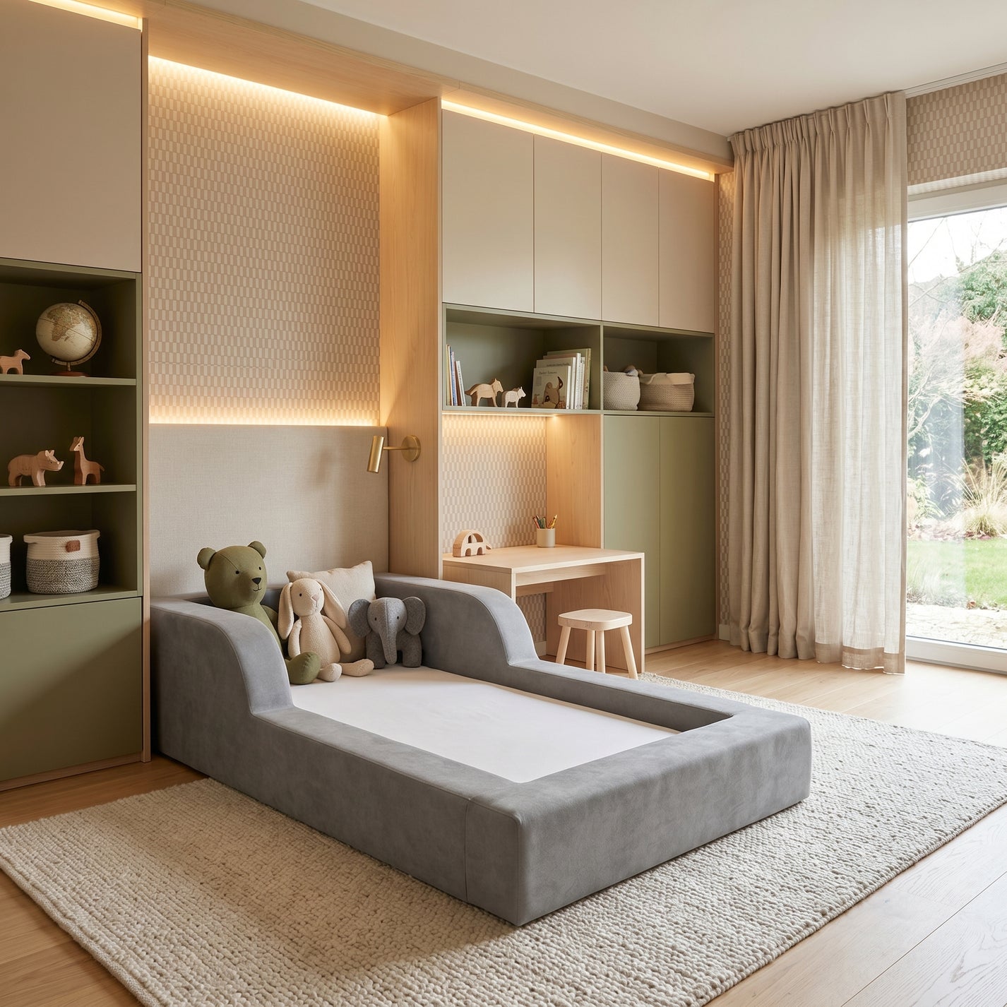 Cama Montessori Infantil Amori Mini 100% Espuma Modifika — imagem adicional 68