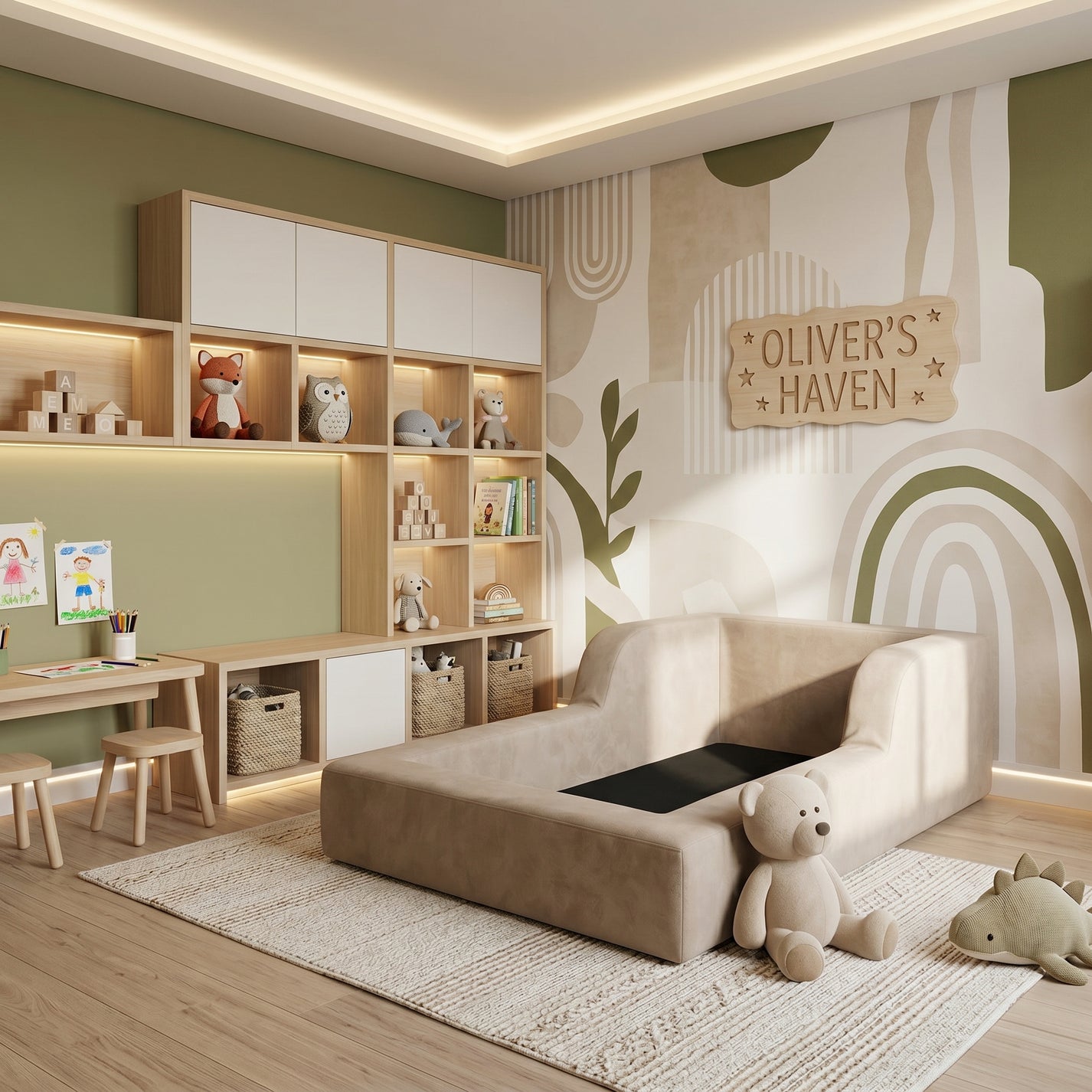 Cama Montessori Infantil Amori Mini 100% Espuma Modifika — imagem adicional 45