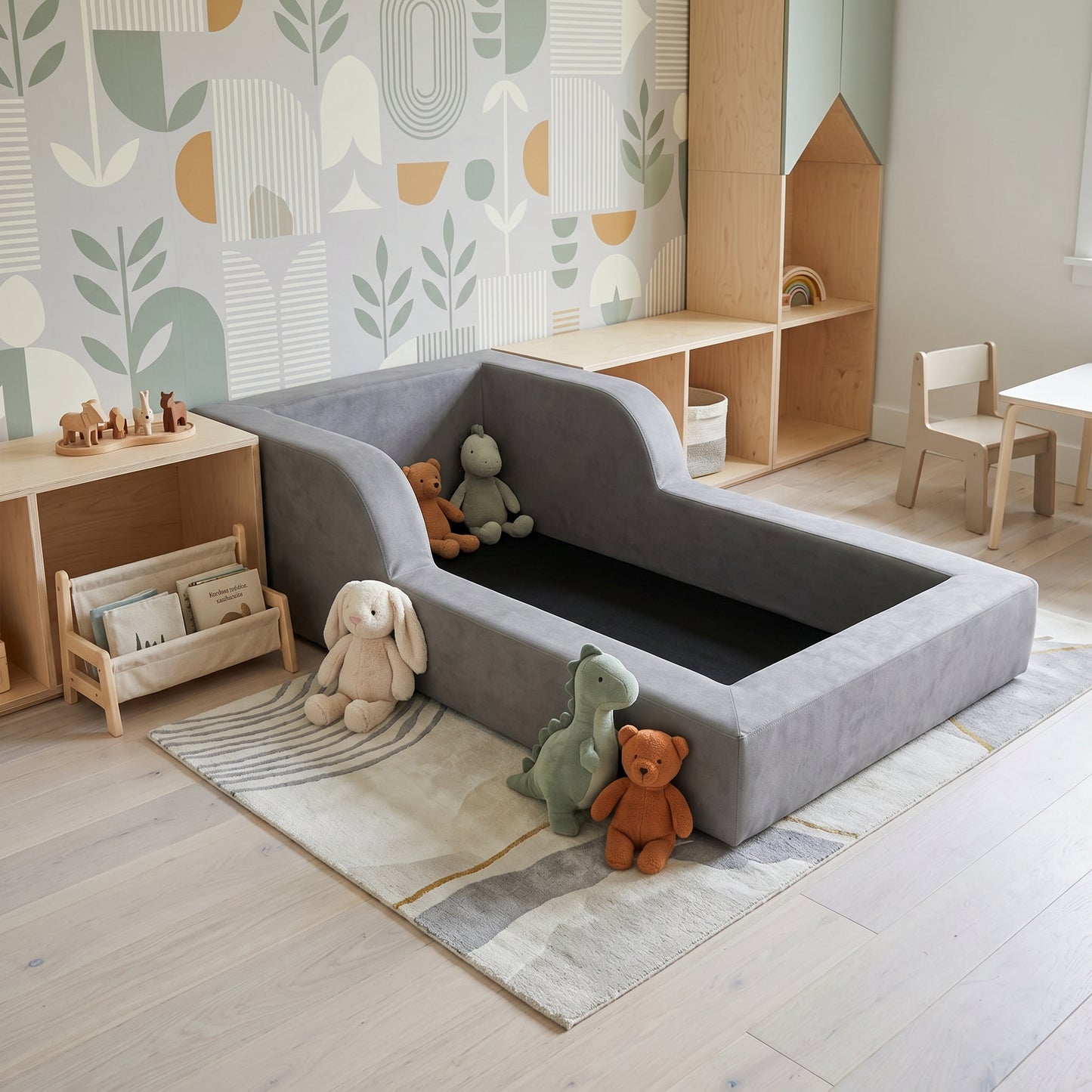 Mini Cama Montessoriana Reta (sem colchão)