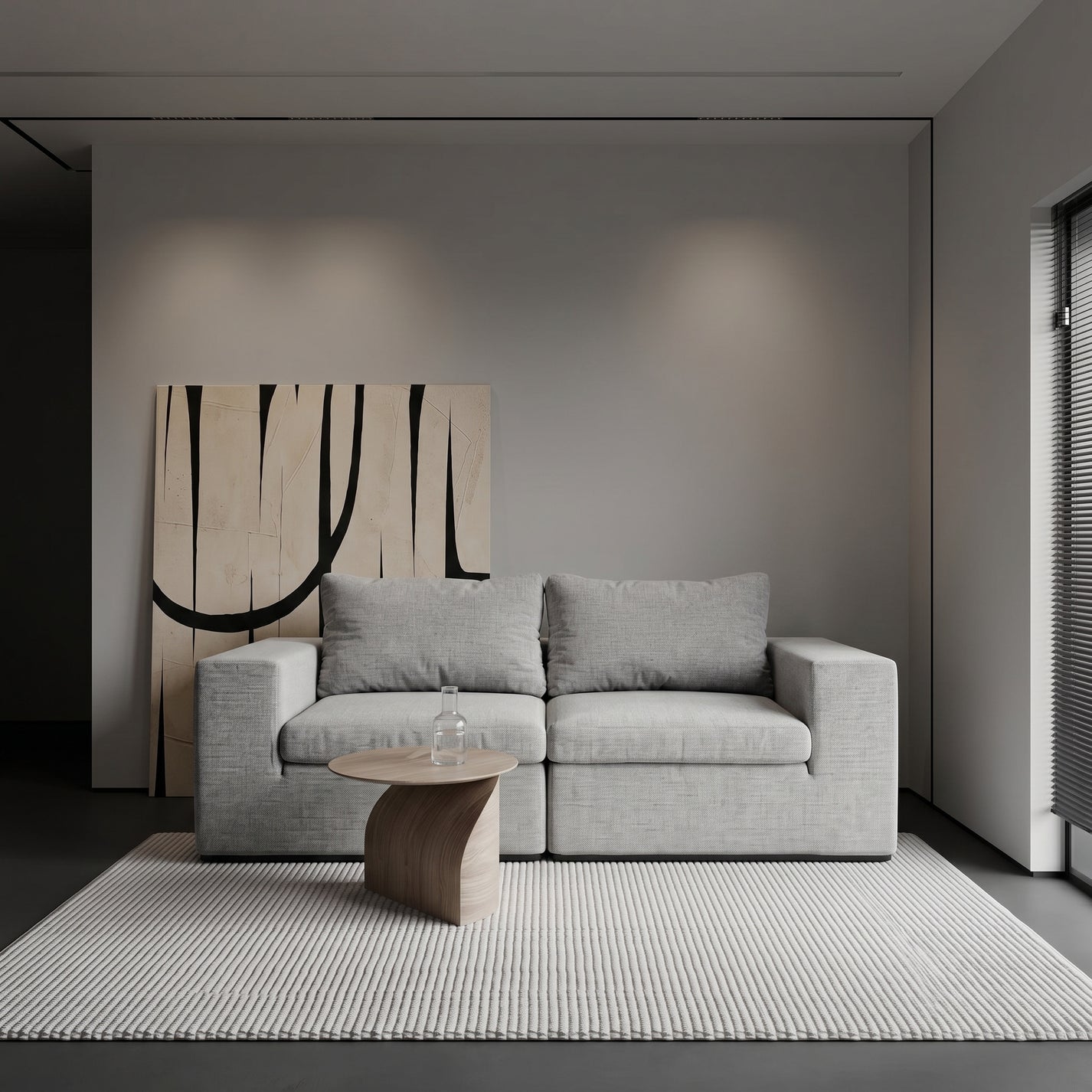 Kit Sofá Modular Sensi 2 Módulos com Canto Direito e Esquerdo Modifika em ambiente decorado