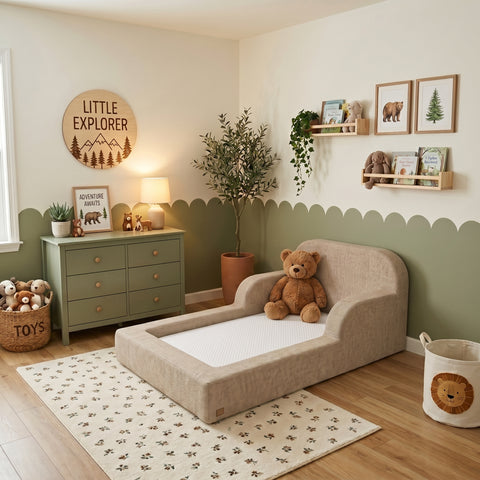 Cama Montessoriana Infantil Pluma Solteiro 100% Espuma - imagem 28 | Modifika