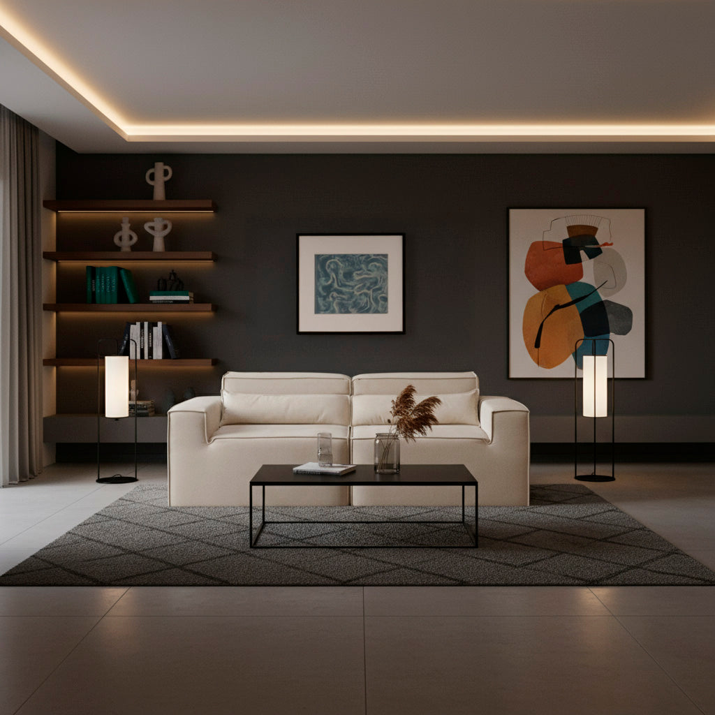 Kit Sofá Modular Paladium 2 Módulos com Braço Direito e Esquerdo Modifika — imagem 16