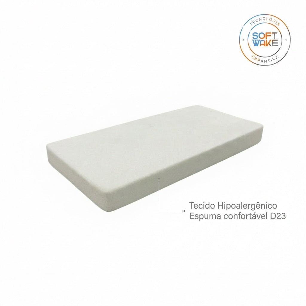 Mini Cama Montessoriana Lumi Com Colchão 178cm — imagem adicional 6