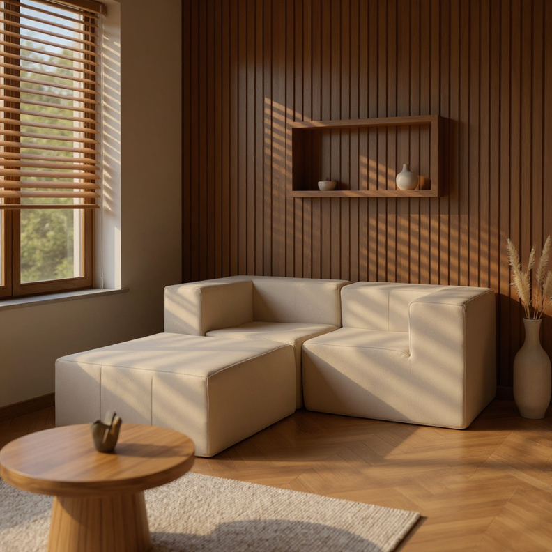 Sofá Modular Selano 3 Módulos com Capa Removível Modifika — imagem adicional 40
