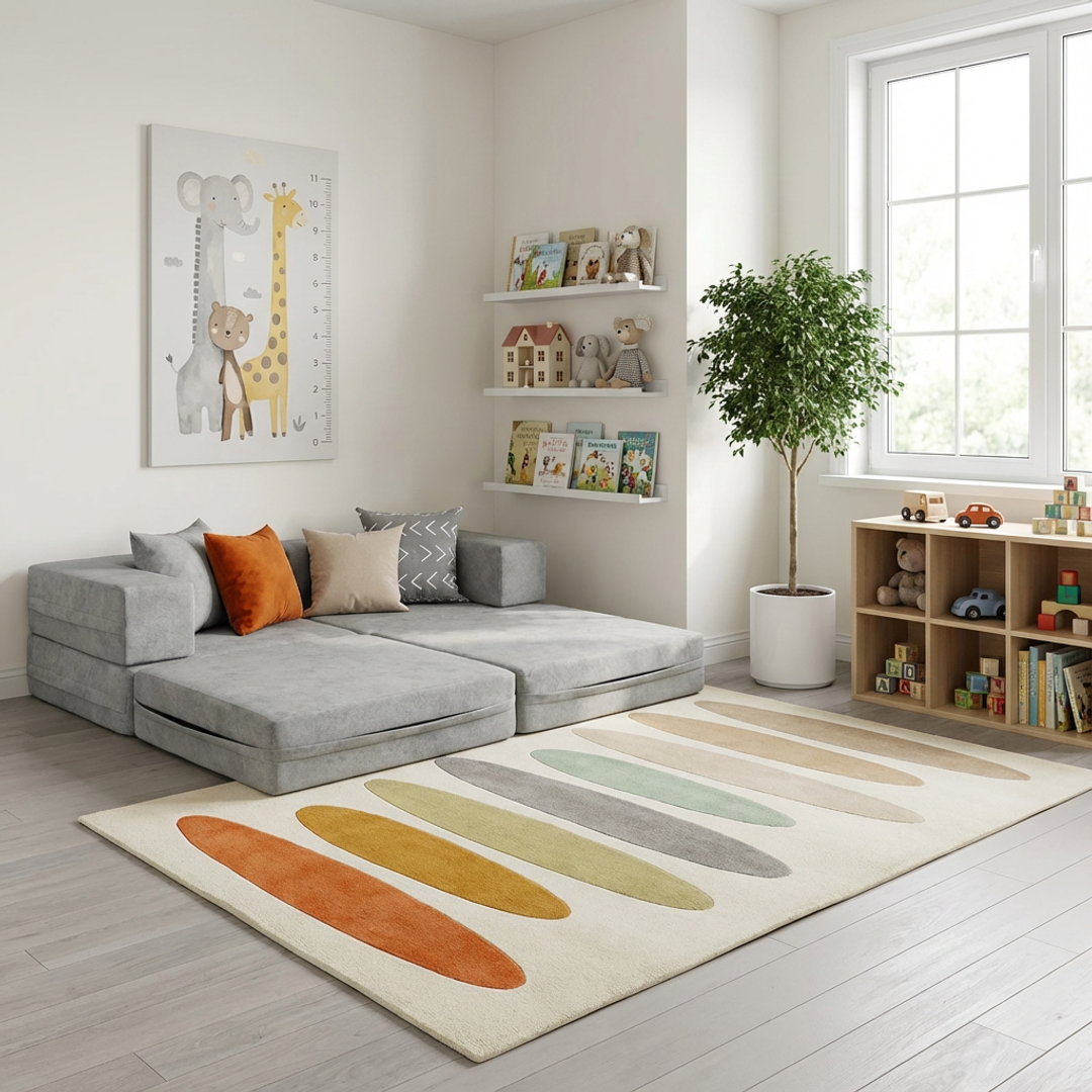 Sofá-Cama Cobbi 2 Lugares Modulado Casal - Cinza