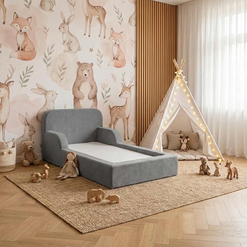 Mini Cama Montessoriana Lumi Com Colchão 178cm — imagem adicional 40